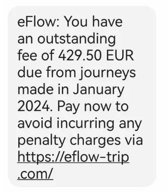 Scam example 